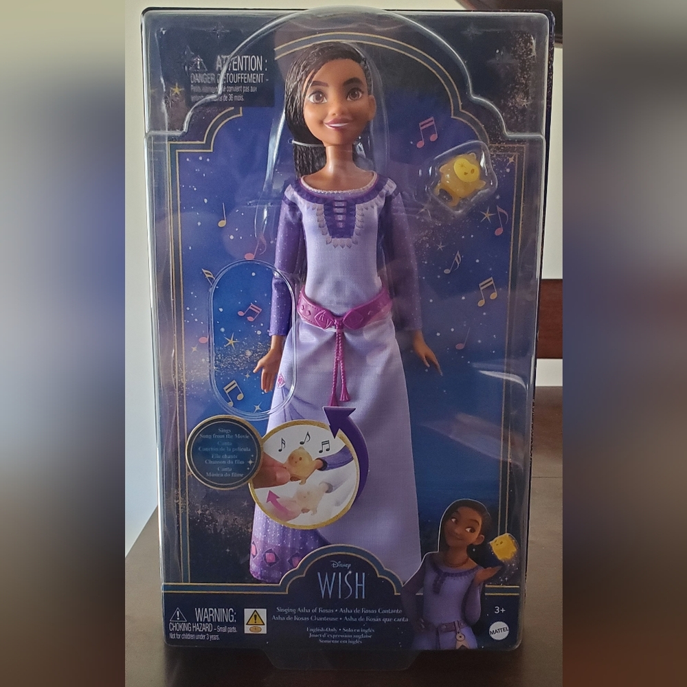 New Disney Wish Singing Asha of Rosas